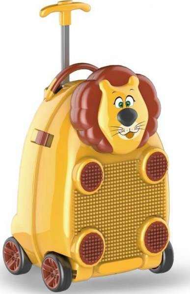 Valixhe kabine për kalamoj Pulio LION 3D, me blloqe, shumëngjyrëshe