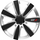 Kapak rrote Versaco 10417 GTX Carbon, 15", zi me argjend