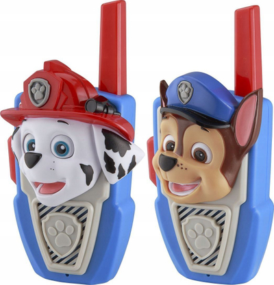 Radiolidhje loje KIDdesigns PAW Patrol, set 2 copë, me personazhe, shumëngjyrëshe