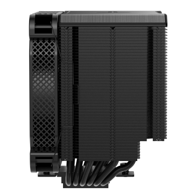 Ftohës CPU Jonsbo HX6250, single tower, 140mm PWM, i zi