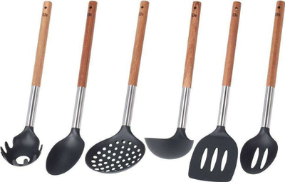 Set veglash kuzhine Excellent Houseware, të zeza