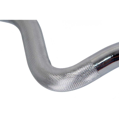 Shufër e harkume EB Fit Strongly Bent Bar, 120cm, fi28, ngjyrë argjendtë