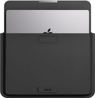 Këllëf laptopi INVZI CA122 për MacBook Pro / Air 15-16", me qëndrim, ngjyrë e zezë