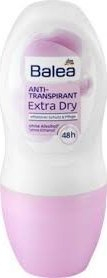 Deodorant roll-on Balea Extra Dry, antiperspirant, 50 ml, roz