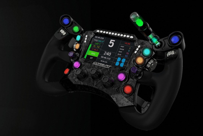 Timon lojërash Fanatec Conspit 290GP Formula, ekran 4.3", për PC, i zi