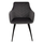 Kolltuk Latrell 55x57x84Hcm (HM8582.01), gri/ zezë