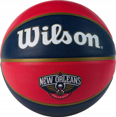 Top basketbolli Wilson NBA Team New Orleans Pelicans WTB1300XBNO, madhësia 7, i kuq blu