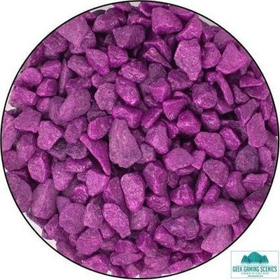 Gurë dekorativë GeekGaming Large Stones Aubergine, 340g, vjollcë