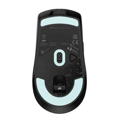 Maus lojrash Corsair M75 Air Wireless, ultra i lehtë, pa tela, i zi