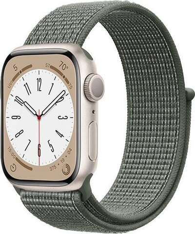 Rrip sportiv Crong Nylon për Apple Watch 42/44/45/49 mm, jeshile military