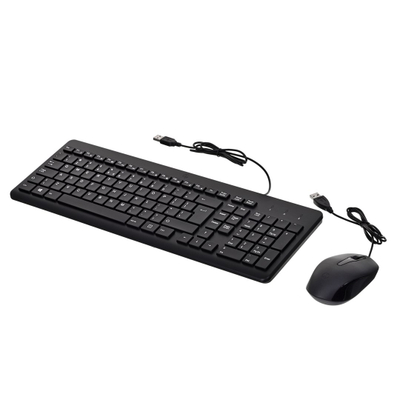 Tastierë + maus HP 150, USB, e zezë