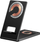 Karikues wireless Sandberg 3in1 Wireless Charger Stand, mbajtës për smartphone, AirPods dhe smartwatch, i zi
