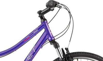 Biçikletë cross Romet Orkan D Lite, 19", 21 marshe Shimano, lejla-rozë