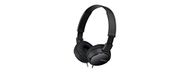 Kufje Sony MDR-ZX110, me tel, palosëse, të zeza