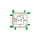 Modul logjik ALLNET BrickRknowledge XOR CD4070, 3–15V, për mësim elektronik