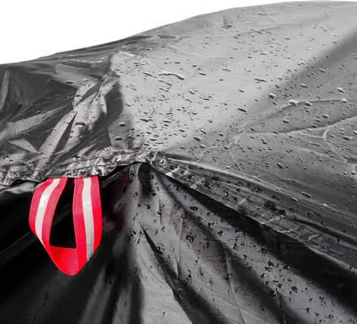Mbulesë për biçikletë, Waterproof, madhësia XL, e zezë