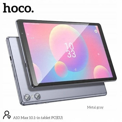Tablet Hoco A10, 10.1", 256GB, gri metalik