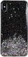 Mbulesë telefoni Wozinsky Star Glitter për Samsung Galaxy S21+ 5G, TPU PC, e zezë