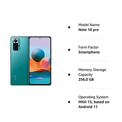 Telefoni Xiaomi Redmi Note 10 Pro, 6.67", 256GB, 8GB RAM, gri