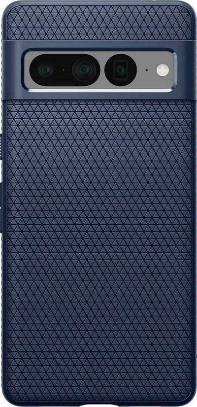 Mbrojtëse telefoni Spigen Liquid Air, për Google Pixel 7 Pro, TPU, blu e errët