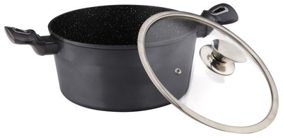 Set tigani edhe tenxhere Domoletti Casserole Grey Meta, 28cm, 6.3L, gri