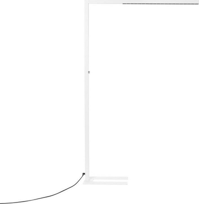 Lampë dyshemeje Beliani MENSA, LED, sensor lëvizjeje, e bardhë