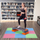 Tapet mbrojtës One Fitness MP10, 180x180 cm, 1 cm, shumëngjyrësh