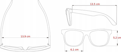 Syze dielli Arctica S-326A, aviator, të polarizuara, jeshile