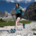 Këpucë hiking për goca Kayland Alpha Knit WS GTX, Gore Tex, taban Vibram, turkeze me të kuqe