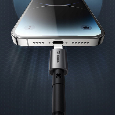 Kabllo karikimi Mcdodo Prism Series USB në Lightning, 36W, 1.2m, e zezë