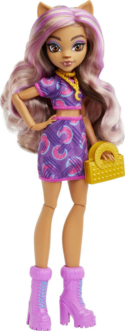 Кукла Monster High HRC12, флексибилни екстремитети, отстранлив фустан, шарена