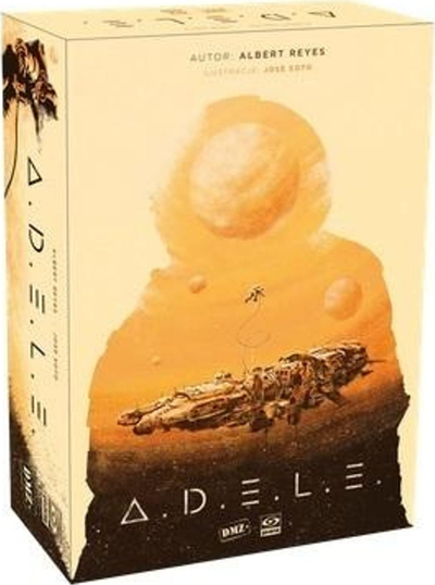 Loja tavoline Galakta A.D.E.L.E, kooperative sci fi, 1 5 lojtarë, polonisht