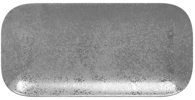 Pjatë drejtkëndore RAK Shale, 8.65", 4.35", gri
