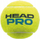 Tub me topa tenisi Head Pro, 3 topa, presion i lartë, ngjyrë limon