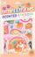 Stickerë me aromë Ooly Puppies & Peaches, 8 stickerë die cut, 2 fletë stickerash, shumëngjyrësh