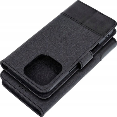 Kapak telefoni Gomma Book Case për Xiaomi Redmi Note 14 5G, me kapak, i zi