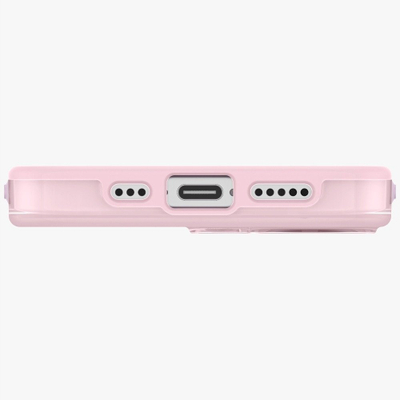 Kapak telefoni Uniq Clario për iPhone 17, Magclick, rozë