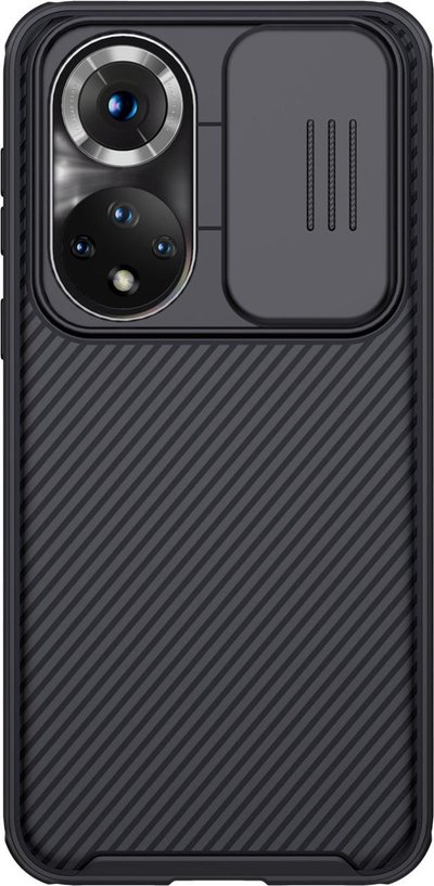 Mbështjellës telefoni Nillkin CamShield Pro për Huawei Nova 9 dhe Honor 50, me mbrojtje kamere, i zi