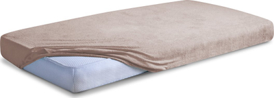 Çarçaf frotte Matex, 140x70 cm, bezhë