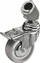 Set rrotash me frena Manfrotto 110 Castor, 3 copë, diametër 7.5 cm, i zi