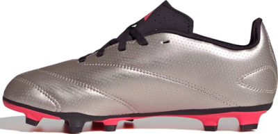 Këpucë futbolli për kalamaj adidas Predator Club FxG Jr IF6423, fushë me bar natyral, materiale sintetike, gri