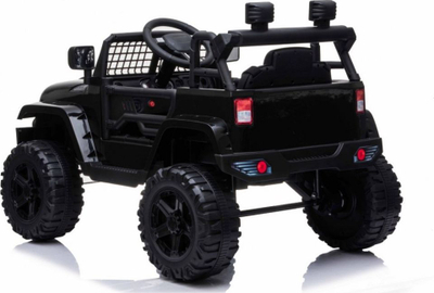 Makine elektrike për kalamaj Ramiz Jeep Dark Night, 12V, 2 motorë, e zezë