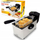 Fritezë Esperanza EKG010, 3 L, 2000 W, inox argjendtë