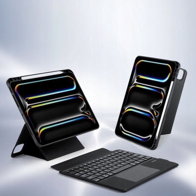 Etui me tastierë Dux Ducis DK për iPad Pro 11 2024, Bluetooth, i zi