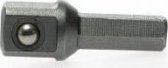 Adaptor goditës Teng Tools 980086, 3/8" drive, 5/16" hex, metalik