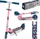 Trotinet palosës WXM SKIPO Unicorn, rrota 120mm, për kalamaj, rozë