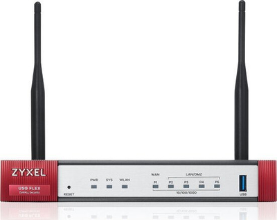 Firewall hardware Zyxel USG FLEX 50AX, 0.35 Gbit/s, menaxhim cloud, i bardhë