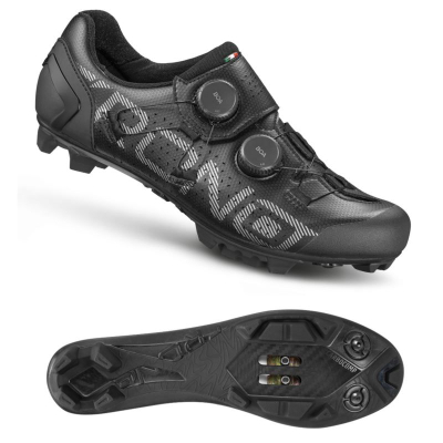 Këpucë biçiklete Crono CX-1-22, MTB Gravel, BOA, i zi