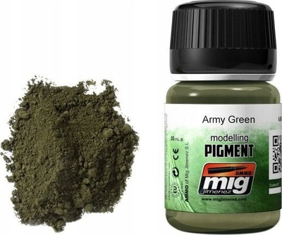 Pigment modelimi Ammo by Mig, Army Green, 35ml, jeshile ushtrie