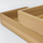 Kuti druri për rregullim SCANDINAVIAN HOME Hinoki Small, këndore, dru natyral